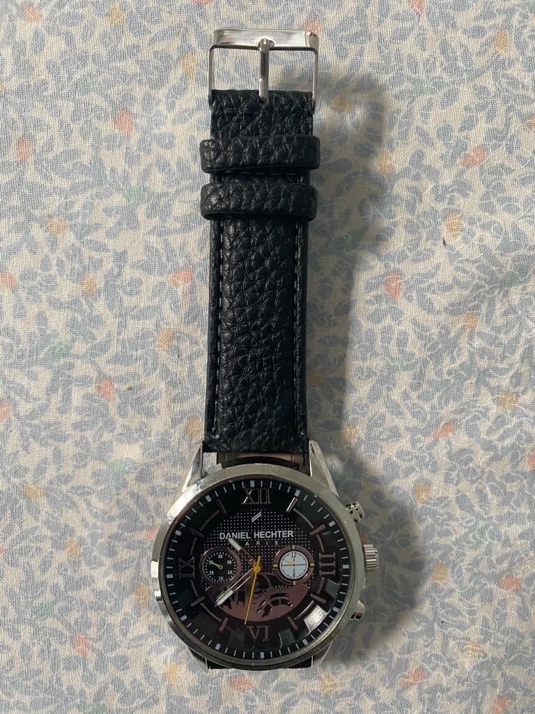 HEREN Horloge "Daniel Hechter", Ophalen of Verzenden, Zo goed als nieuw