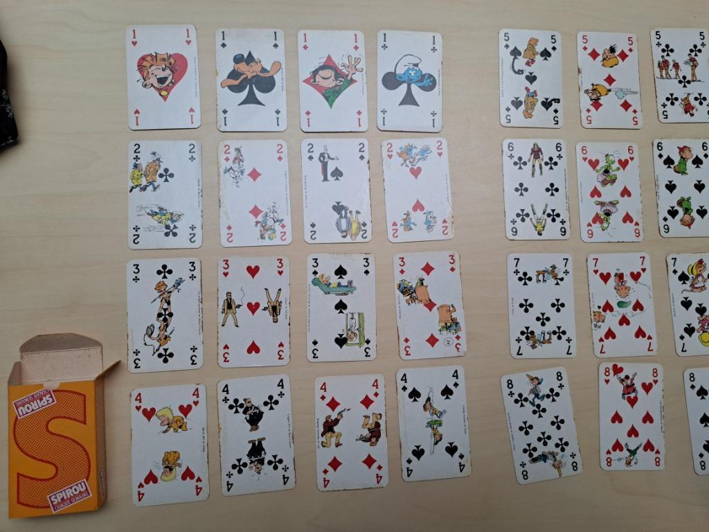 jeu de carte Spirou bande dessinée thème, Livres, BD, Enlèvement ou Envoi
