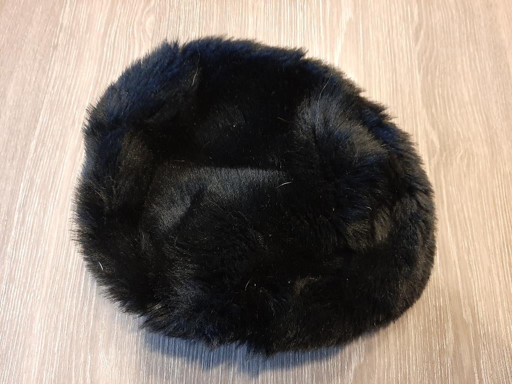 Pelsen hoed zwart., Enlèvement, Chapeau