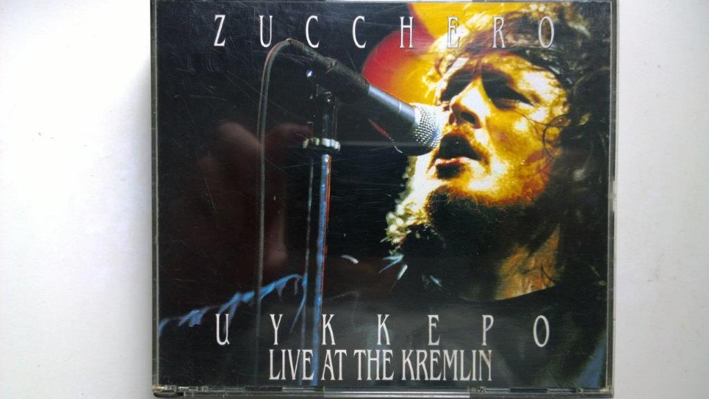 Zucchero - Uykkepo Live At The Kremlin, Ophalen of Verzenden, Zo goed als nieuw, Poprock