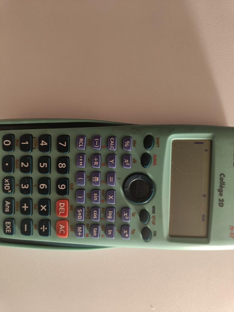 Rekenmachine Casio, Ophalen of Verzenden, Gebruikt