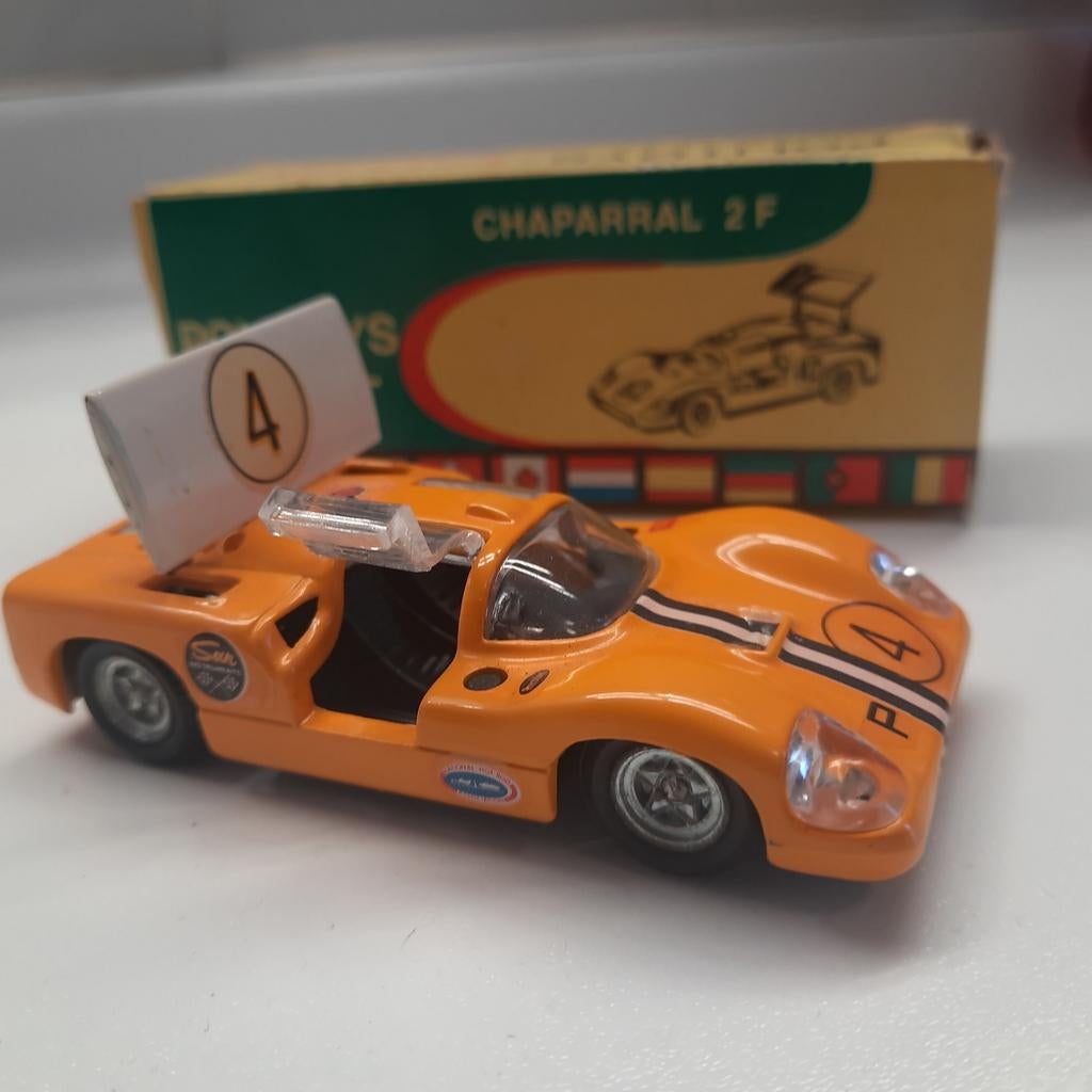 POLITOYS EXPORT nr.560 *CHAPARRAL 2 F*1/43*VINTAGE*NIEUW*, Hobby en Vrije tijd, Modelauto's | 1:43, Ophalen, Nieuw, Auto, Overige merken
