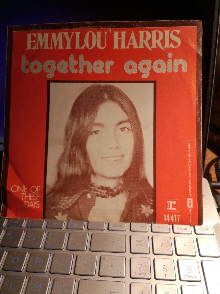SINGEL/EMMYLOU HARRIS/TOGETHER AGAIN(BPOST GRATIS), Gebruikt, 7 inch, Single, Ophalen of Verzenden