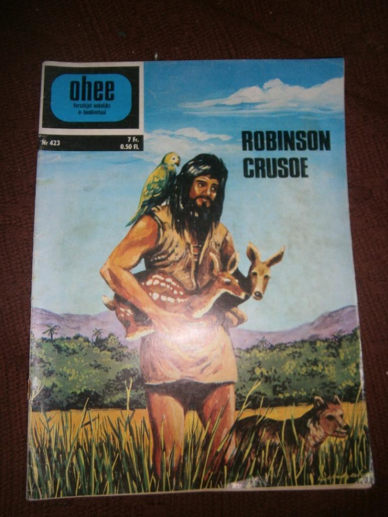 Robinson Crusoe ohee, Boeken, Eén stripboek, Ophalen, Gelezen