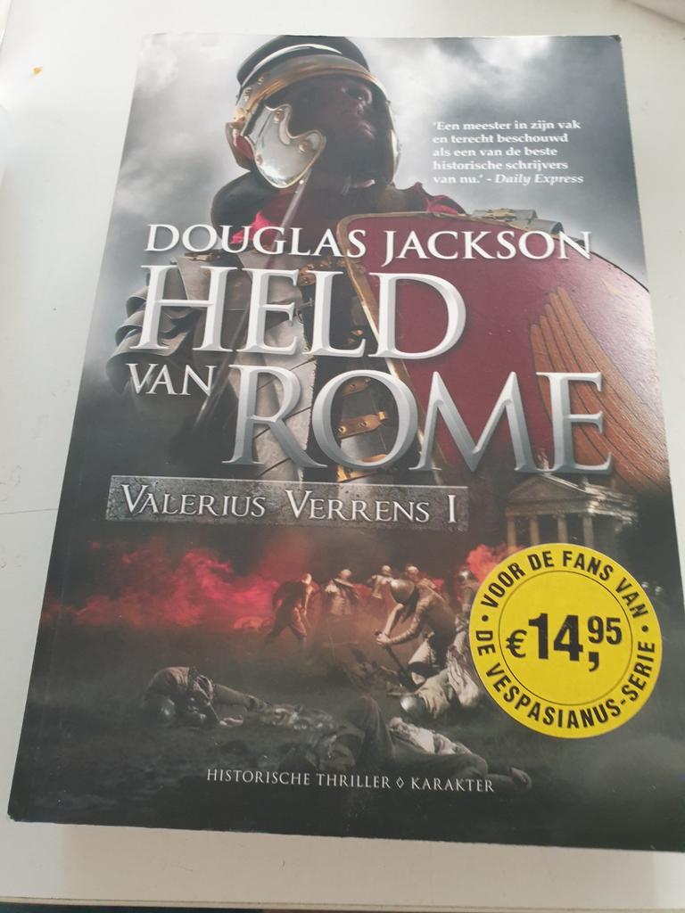 Douglas Jackson - Held van Rome, Boeken, Ophalen of Verzenden, Douglas Jackson