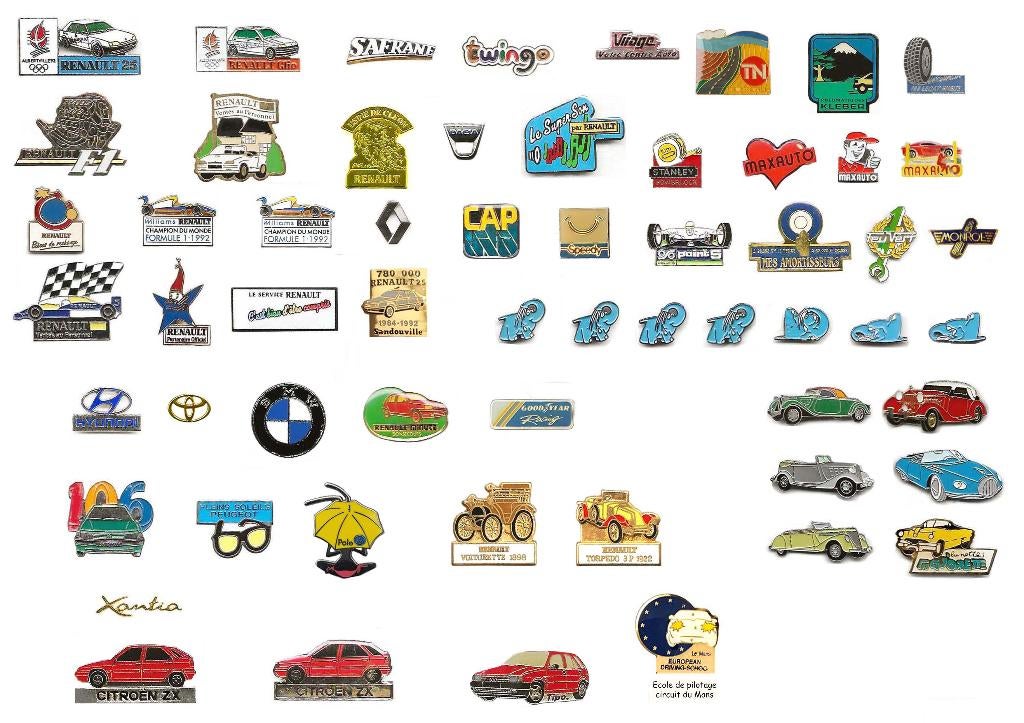 Pins, thème Automobile et Pins thèmes Divers., Envoi, Neuf, Voitures