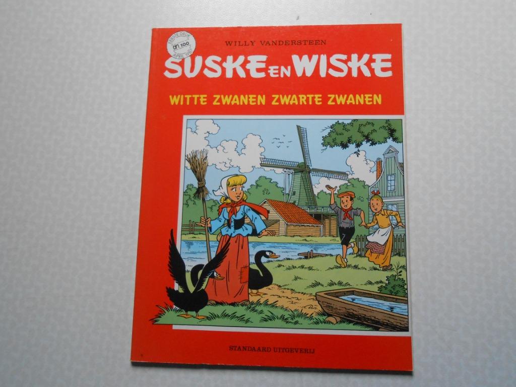 suske en wiske Witte zwanen zwarte zwanen 1987 1ste druk., Boeken, Stripverhalen, Willy Vandersteen, Eén stripboek, Nieuw, Ophalen of Verzenden