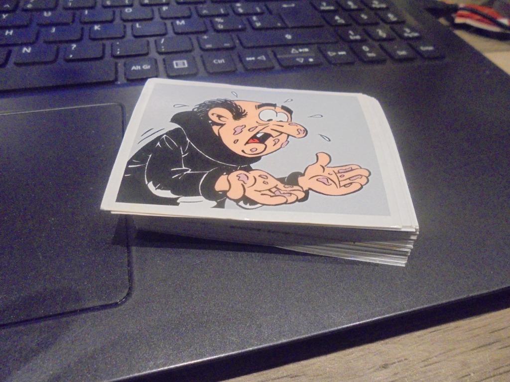 smurfen stickers, Enlèvement ou Envoi, Comme neuf, Autres types