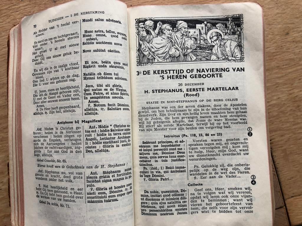 Mis- en vesperboek anno 1951, Antiek en Kunst, Ophalen of Verzenden