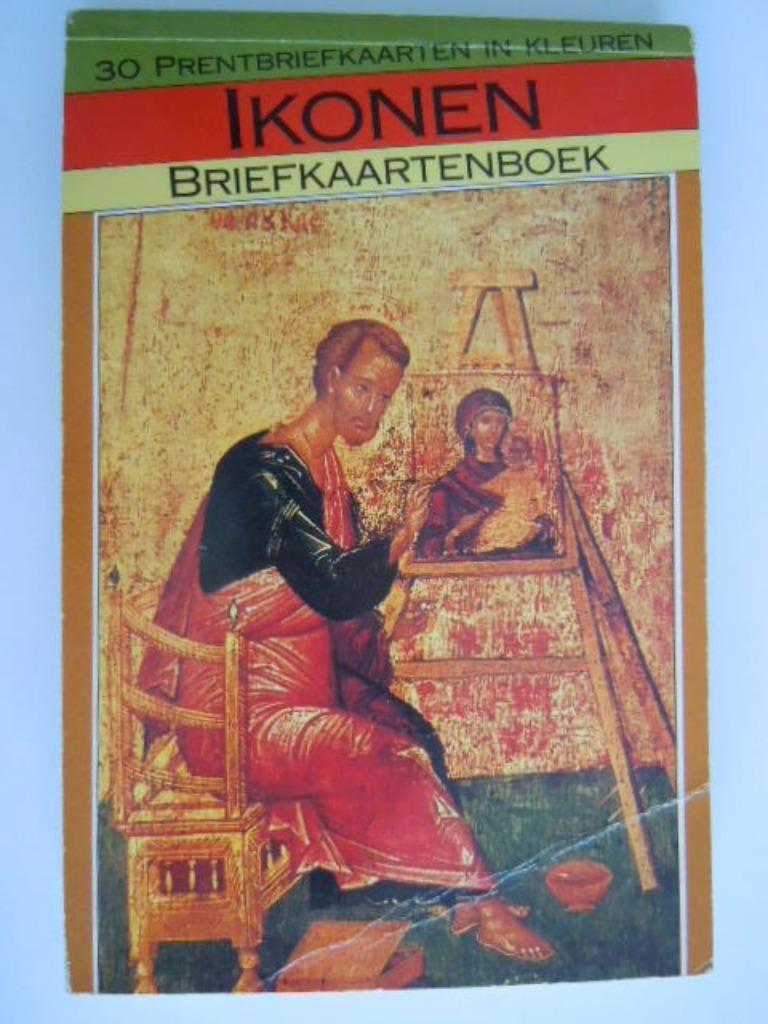 30 prentbriefkaarten in kleuren Ikonen briefkaartenboek, Ophalen of Verzenden, 1980 tot heden, Ongelopen, Cultuur en Media
