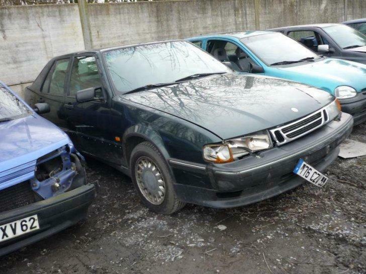 pare brise  saab  9000 vert, Utilisé, Saab