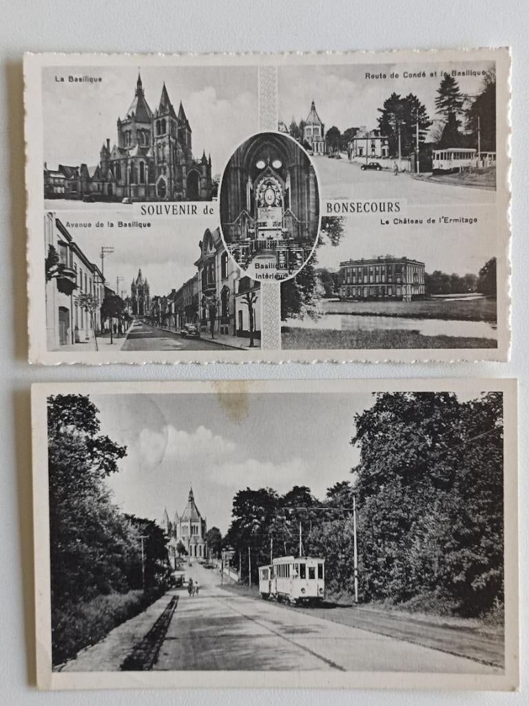 POSTKAARTEN BONSECOURS, Verzenden, 1960 tot 1980, Gelopen, Frankrijk