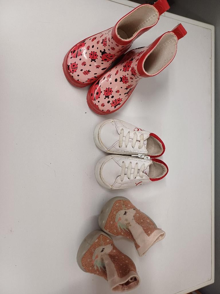 chaussures lot filles 19, Enfants & Bébés, Enlèvement, Utilisé, Chaussures