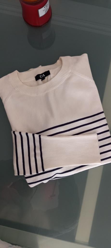 Pull marin.  L. C&A, Enlèvement ou Envoi, Comme neuf
