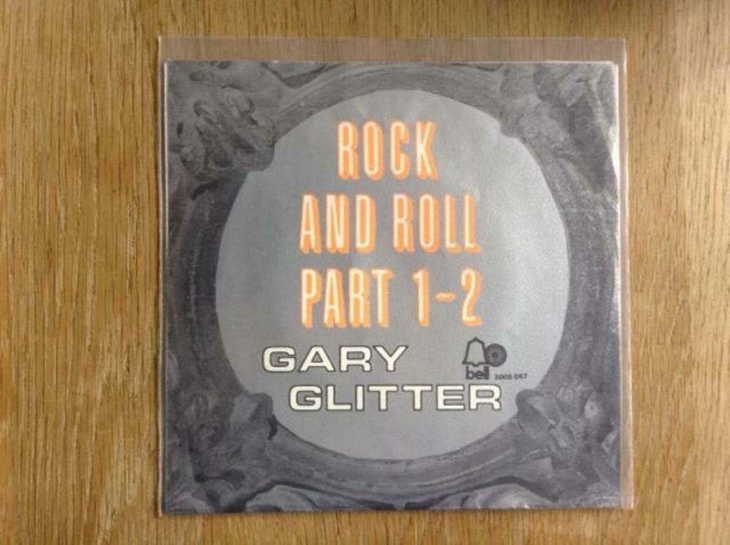 single gary glitter, Cd's en Dvd's, Vinyl Singles, Rock en Metal, Ophalen of Verzenden