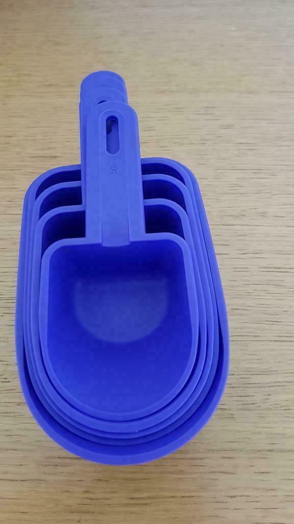 tupperware schepmaatjes, Enlèvement ou Envoi, Neuf, Bleu, Autres types
