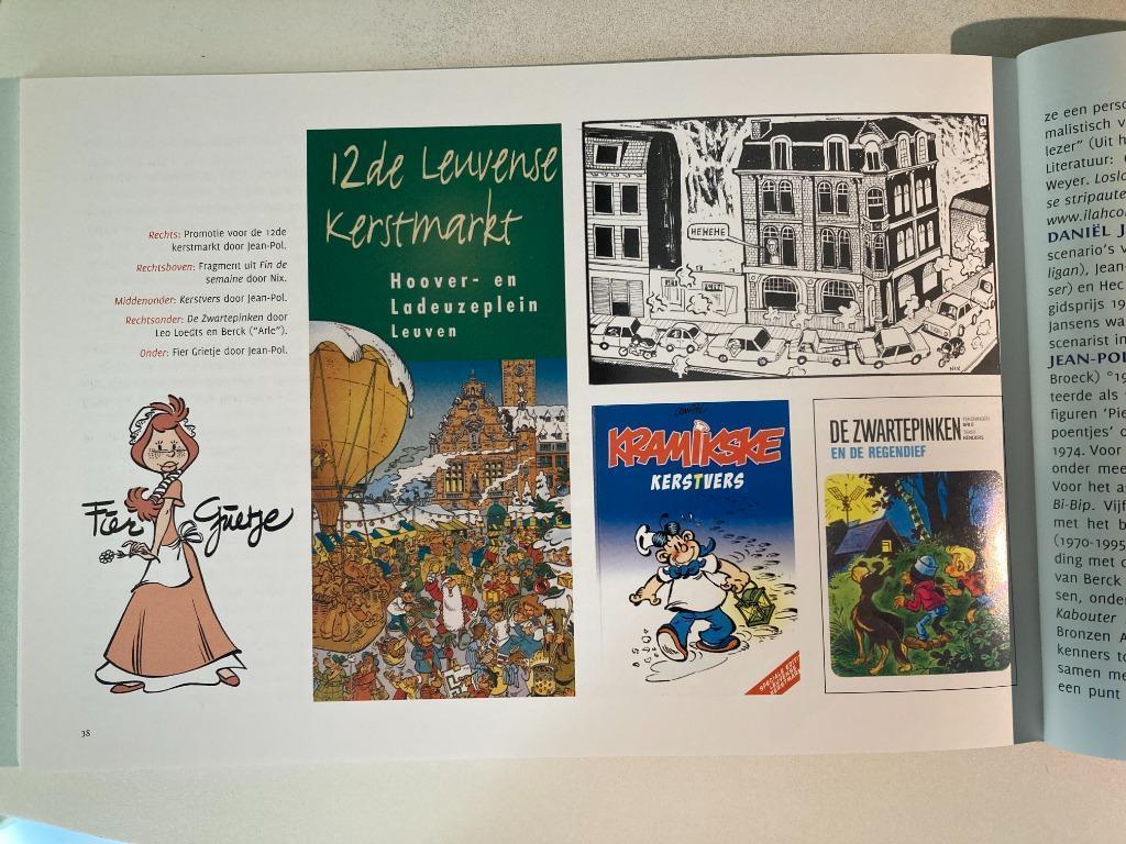 Leuven in strips, strips in Leuven., Eén stripboek, Ophalen, Zo goed als nieuw