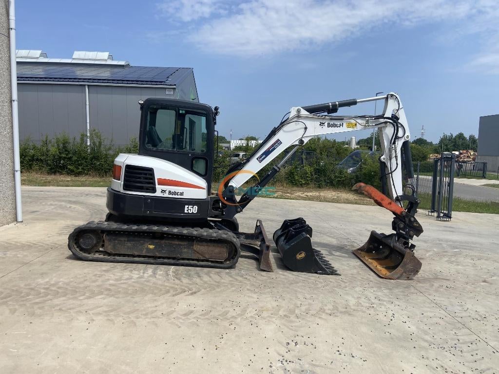 Bobcat E50 - 2020 - 3655h - Climatisation - 3godets - E873, Enlèvement