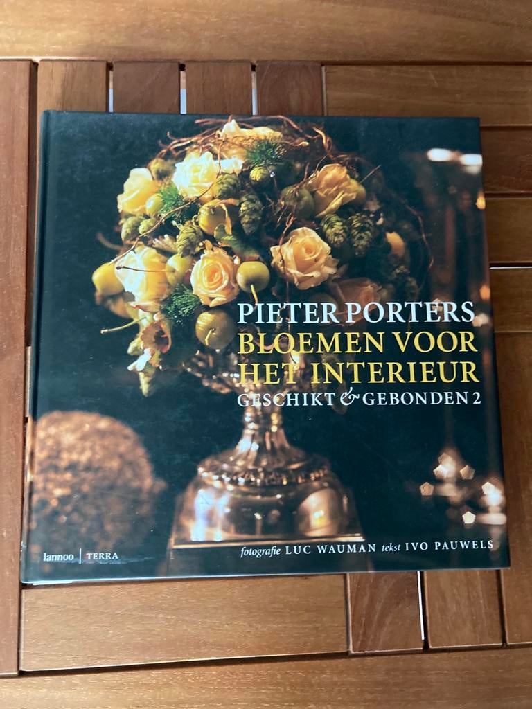 Pieter porters Bloemen voor het interieur boek ., Ophalen, Zo goed als nieuw