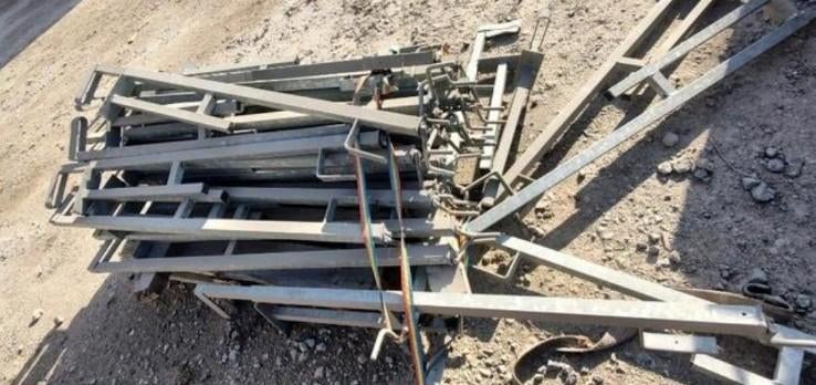 STELLING beveiliging MUBA veiligheid steiger, Doe-het-zelf en Bouw, Ophalen of Verzenden, Gebruikt