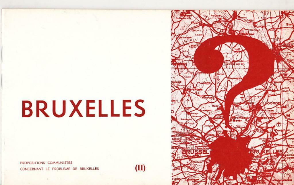 Bruxelles. Propositions communistes., Enlèvement ou Envoi, Utilisé, Politique