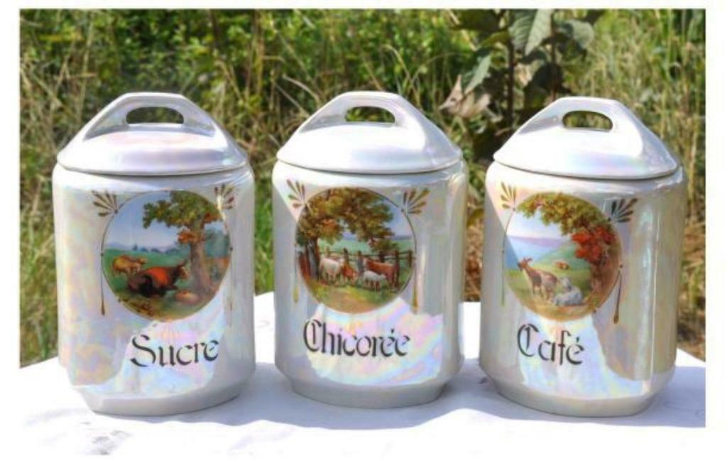 3 grands pots a epice decor fermier, Enlèvement ou Envoi