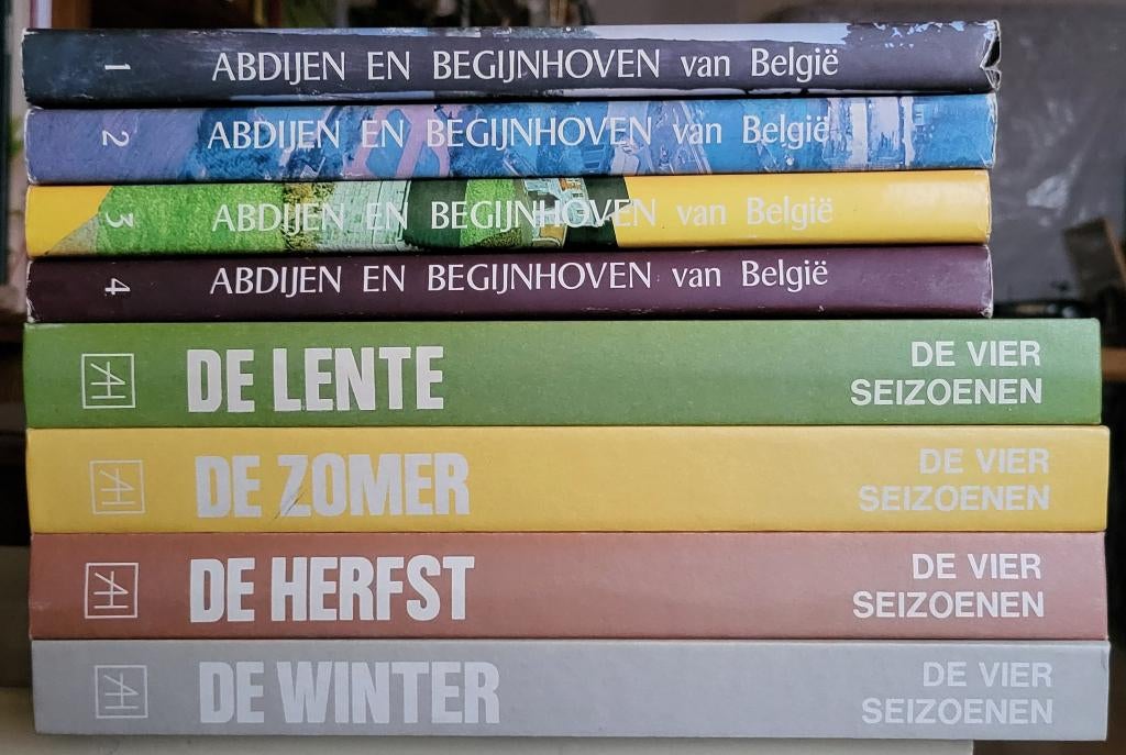 Artis  Abdijen & Begijnhoven/ lente+zomer+herfst+winter, Enlèvement, Utilisé, Artis historia, Album d'images