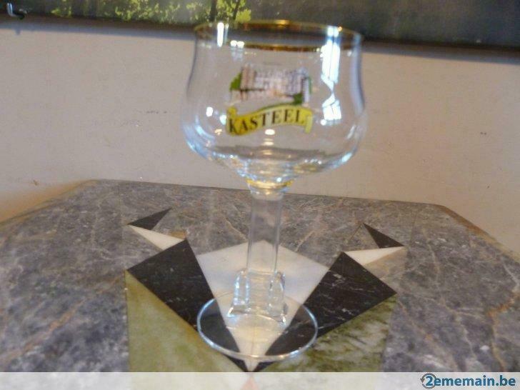 verre à bière kasteel, Neuf, Verre ou Verres