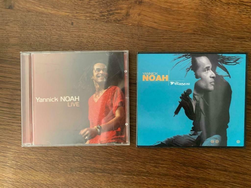 Lot 2 CD "Yannick Noah", Ophalen of Verzenden, Overige soorten