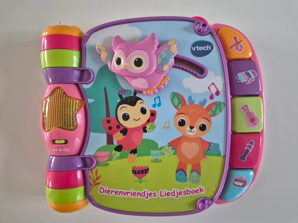 Vtech dierenvriendjes liedjesboek, Ophalen
