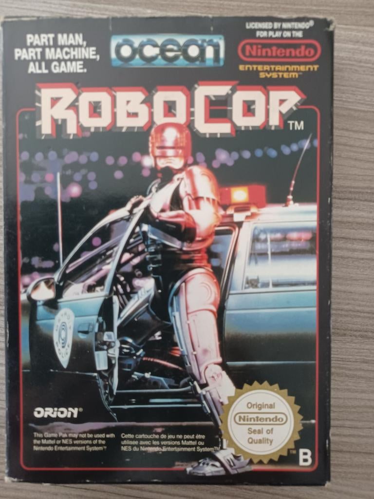 Robocop voor NES. In originele verpakking + met boekje., Games en Spelcomputers, Gebruikt, 1 speler, Eén computer, Vanaf 7 jaar