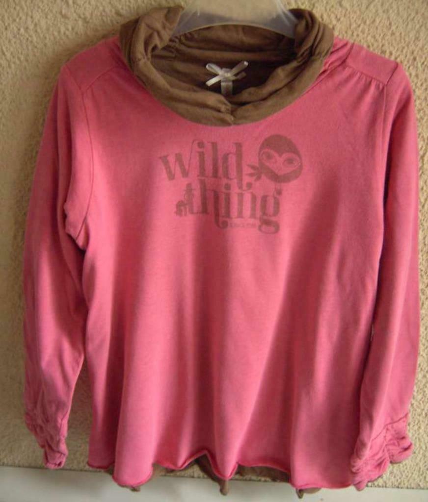 Pull col roulé rose chaud - Eager Beaver - taille 128, Enlèvement ou Envoi, Eager Beaver, Pull ou Veste, Comme neuf
