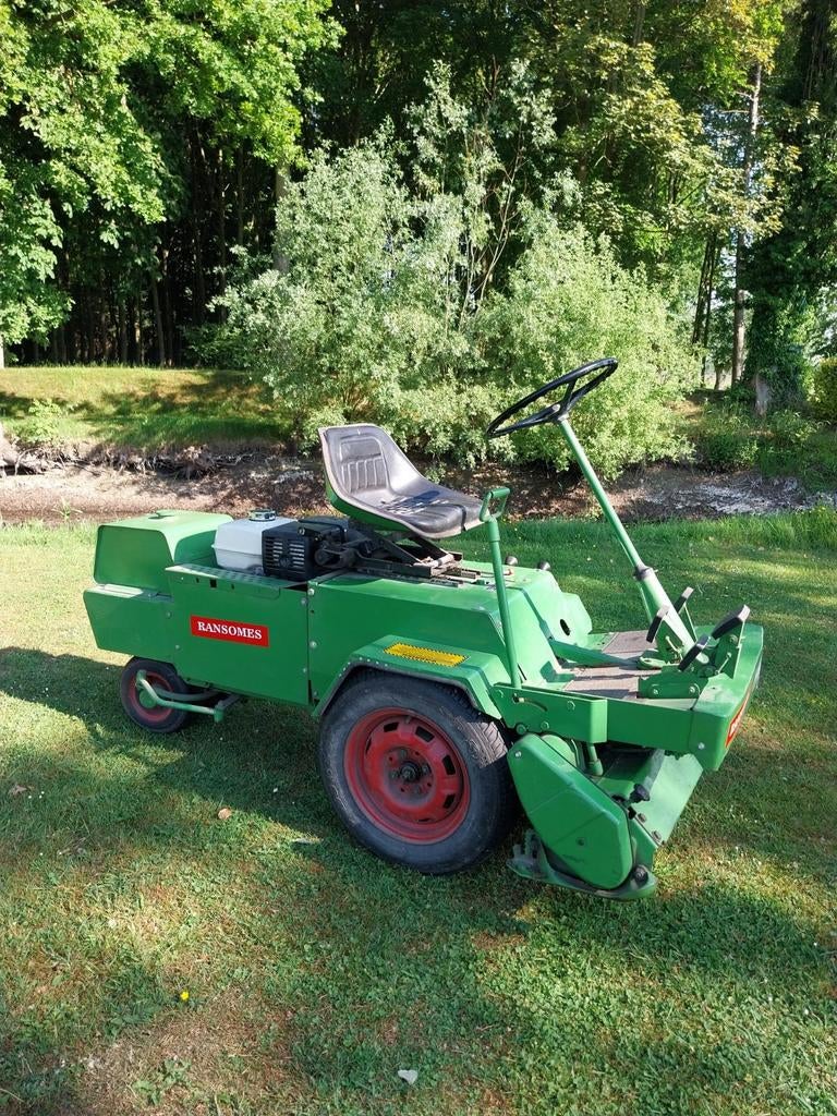 Zitmaaier Ransomes motor 3, Ophalen