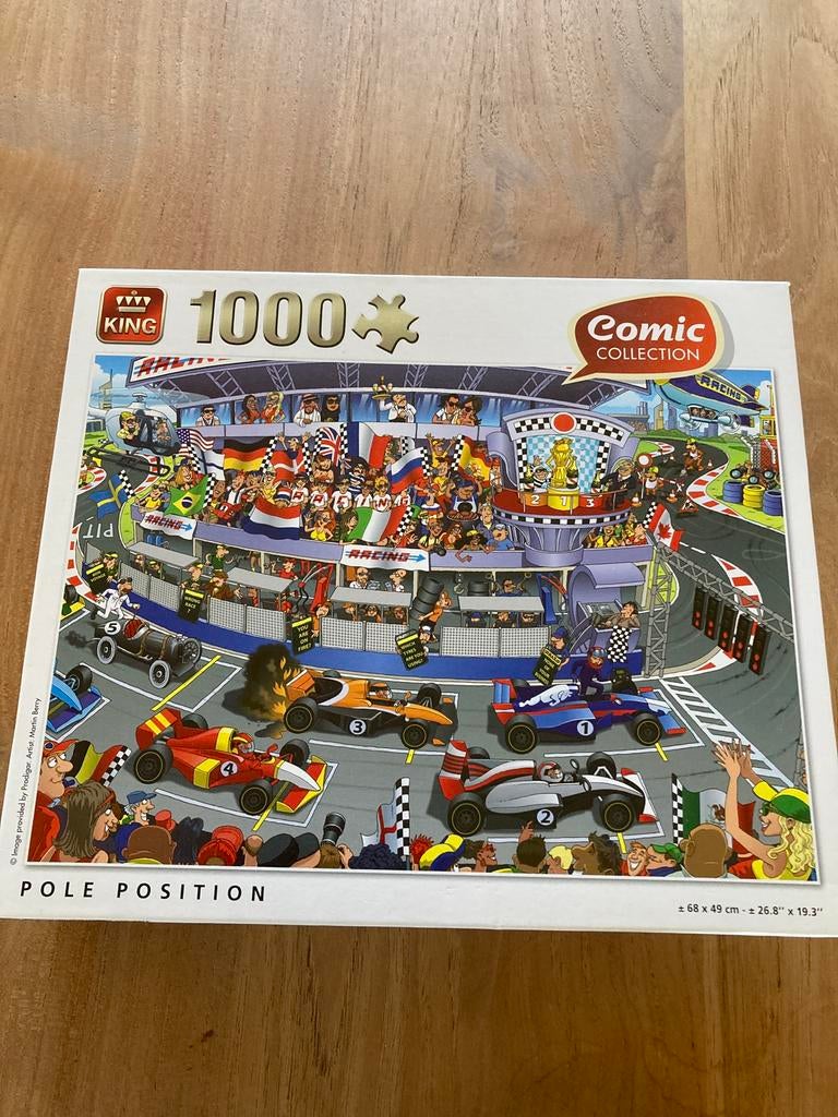 Puzzel 1000 st Pole position, Enlèvement, Comme neuf