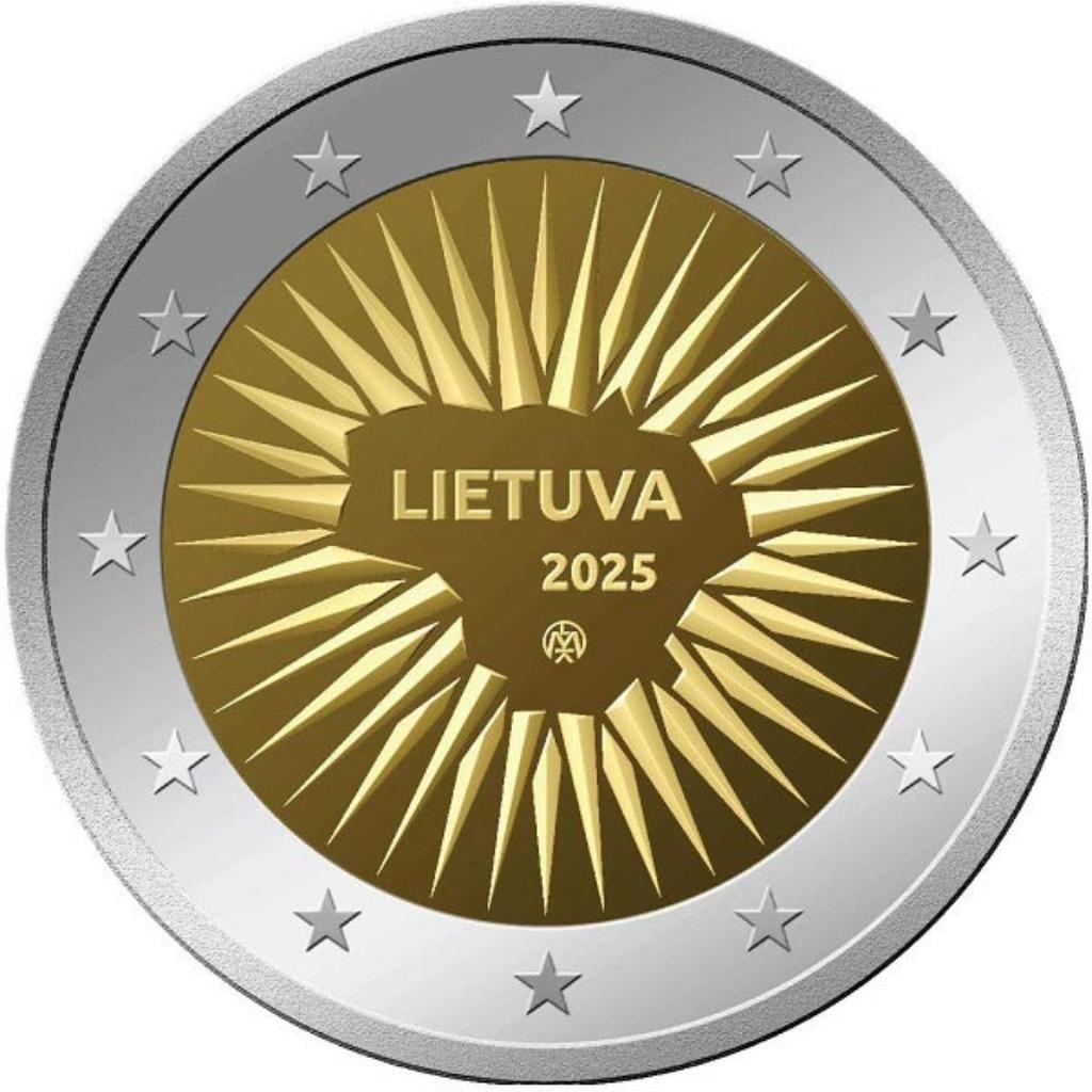 Litouwen 2025 - 2 euromunt - Defensie - UNC, Ophalen of Verzenden