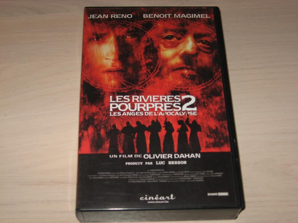 k7 vhs les rivières pourpres 2, CD & DVD, VHS | Film, Comme neuf, Thrillers et Policier, Enlèvement ou Envoi
