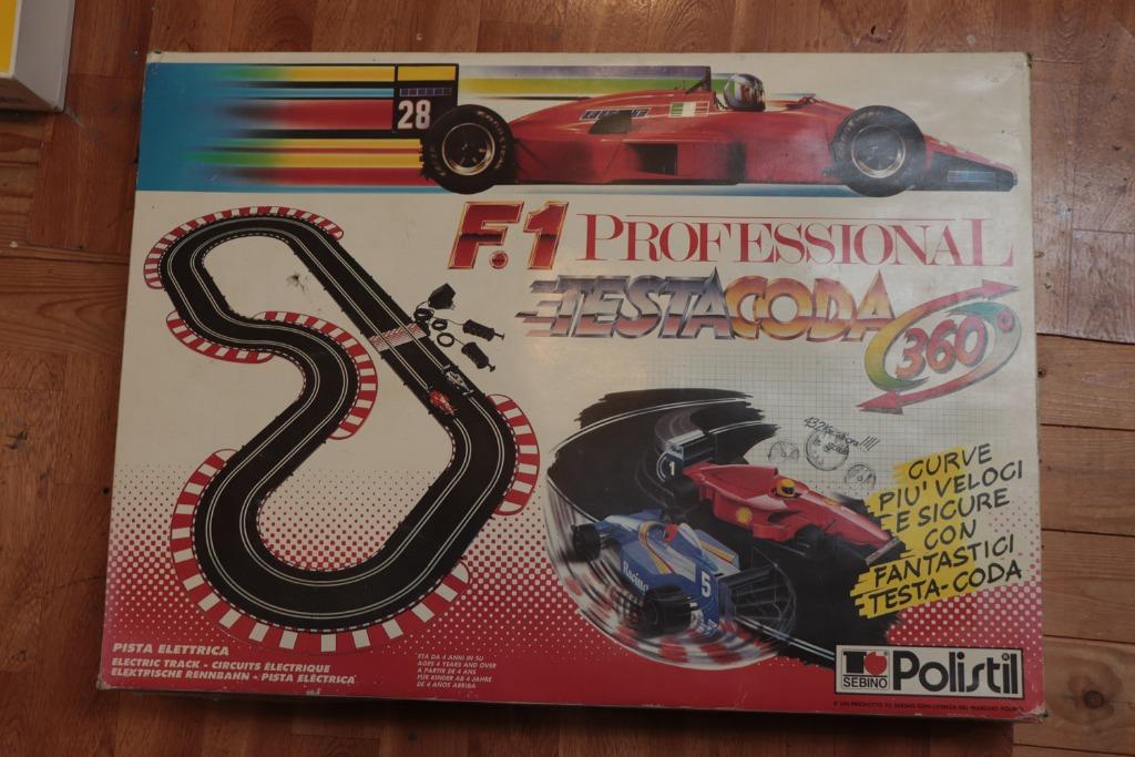 Circuit professionnel Polistil TESTA CODA F1, Enfants & Bébés, Jouets | Circuits, Autres marques, Électrique, Enlèvement ou Envoi