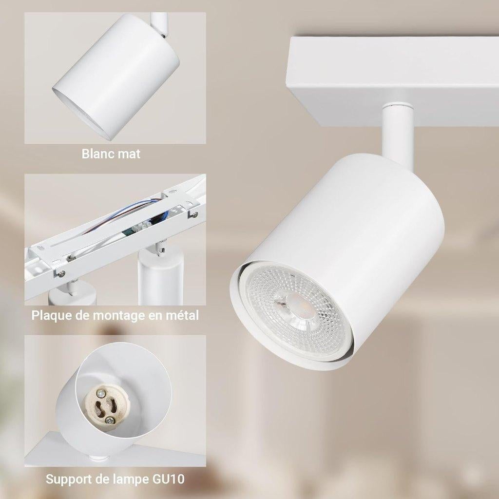 Spot sur rail NOXION – Track Light Trixie, neuf, emballage, Enlèvement ou Envoi, Neuf