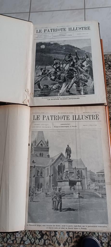 Livres illustrés Patriot 1902/1905, Enlèvement ou Envoi