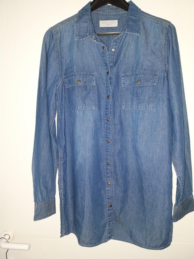 Jeanshemd M38 New Look, Ophalen of Verzenden, Zo goed als nieuw