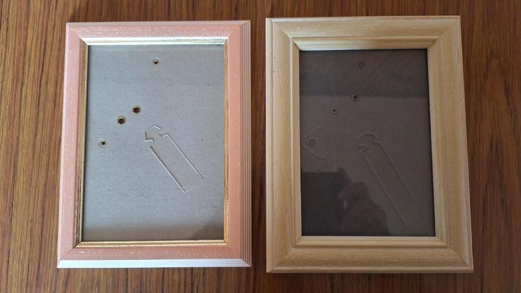 Cadre photo en bois pour photo 13 x 18 cm (neuf), TV, Hi-fi & Vidéo, Enlèvement ou Envoi, Suspendu, Comme neuf, Cadre photo standard