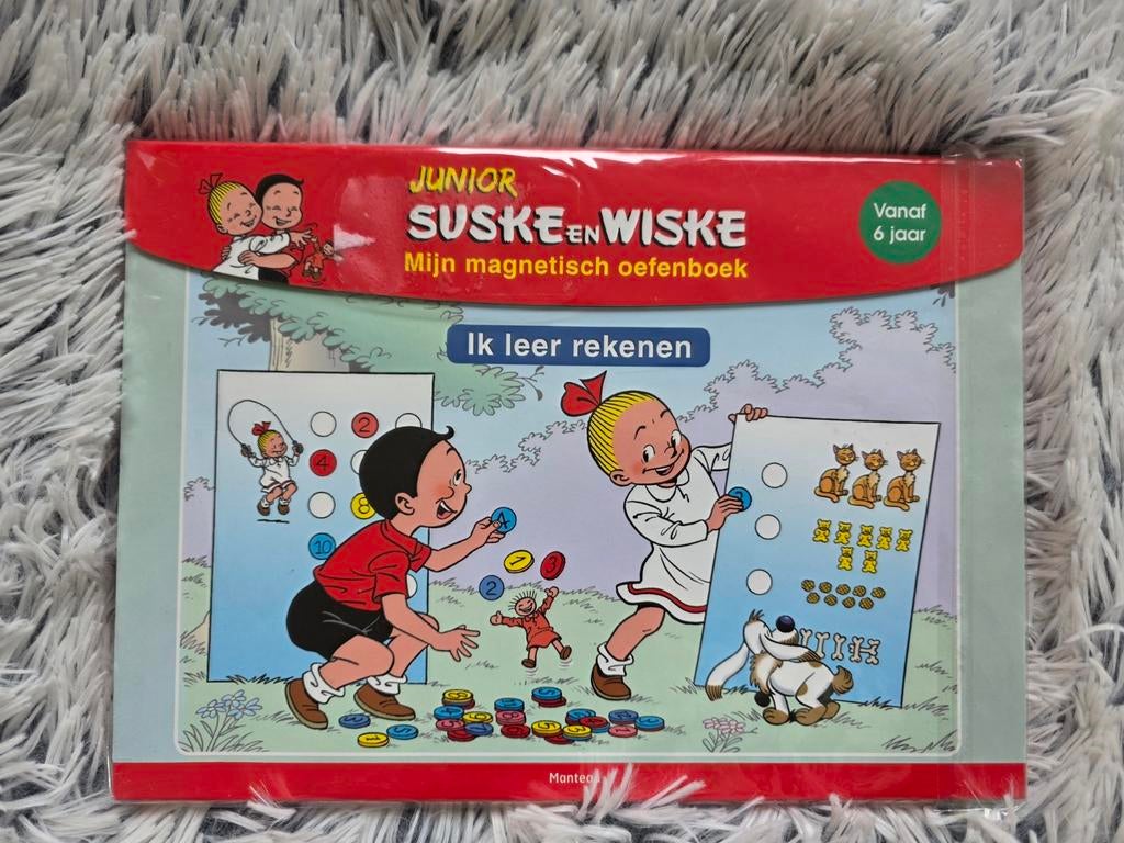 Suske en Wiske rekenboek, Kinderen en Baby's, Speelgoed | Kinderpuzzels, Ophalen of Verzenden, Nieuw