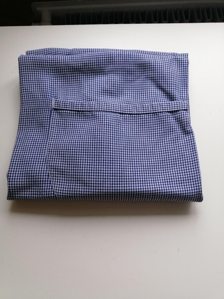 Tablier bavette de cuisine, Enlèvement ou Envoi, Utilisé, Bleu, Tablier