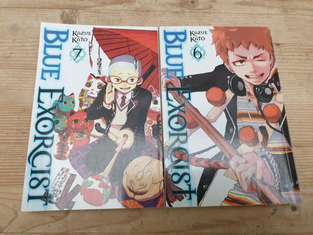 2 x Blue Exorcist Engelstalige MANGA delen 6 & 7 Kazue Kato, Boeken, Ophalen of Verzenden, Zo goed als nieuw