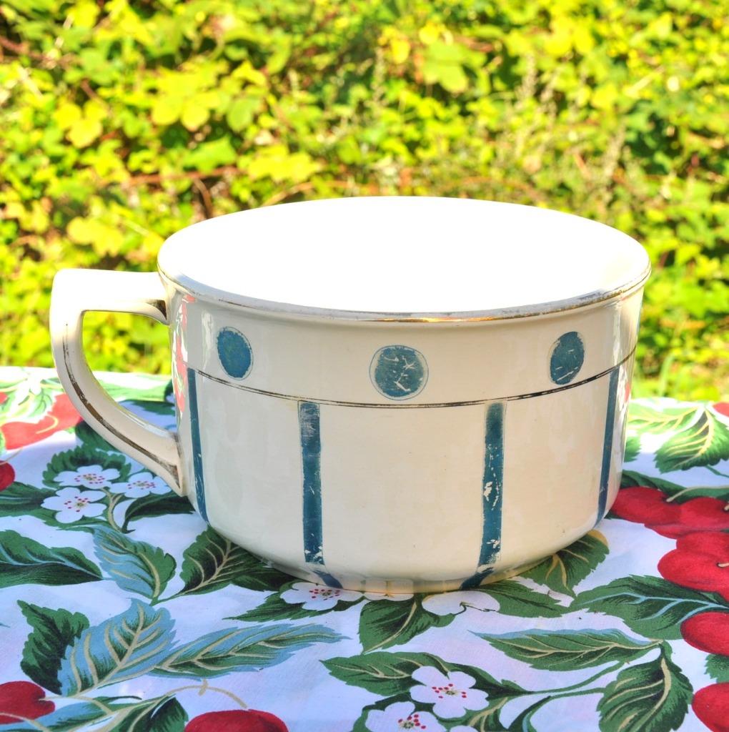 ancien pot de chambre en faience, Antiquités & Art, Enlèvement ou Envoi