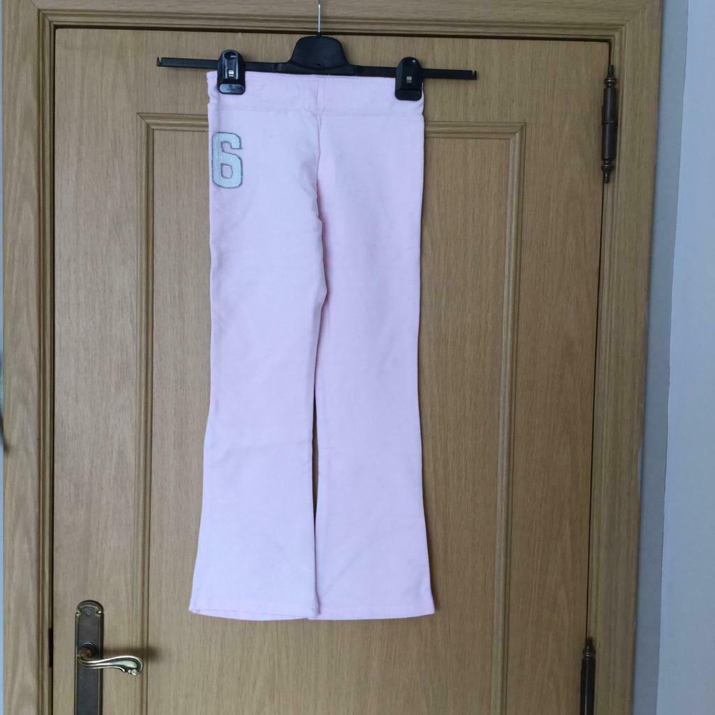Pantalon de jogging rose claire Okaïdi - 10 ans (138cm), Utilisé, Vêtements de sport ou Maillots de bain, Fille, Okaïdi