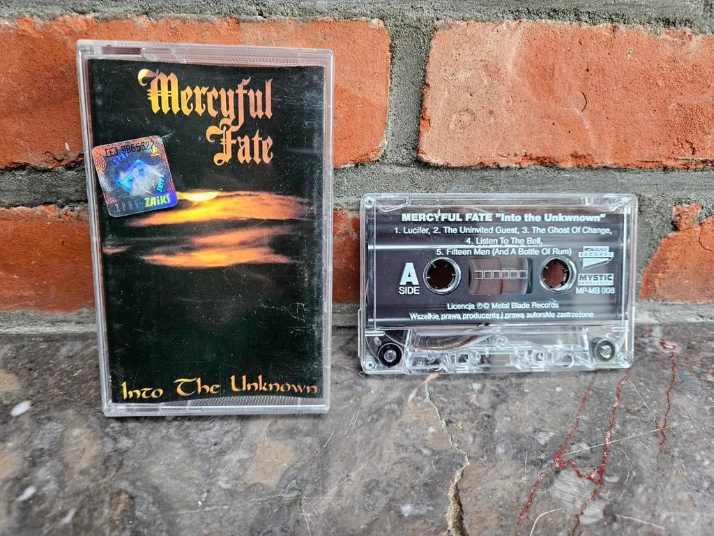 Mercyful Fate – Into the Unknown cassette | heavy metal | 80, Cd's en Dvd's, Cassettebandjes, Ophalen of Verzenden, Klassiek