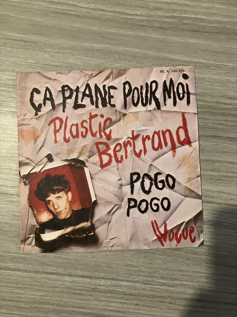 LP single Plastic Bertrand — Ca Plane Pour Moi/Pogo Pogo, Enlèvement ou Envoi, Single