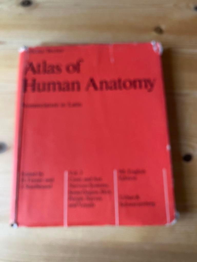 Atlas of Human Anatomy , Vol. 3 , 9th English Edition, Boeken, Ophalen, Gelezen, Hoger Onderwijs, Sobotta , Becher