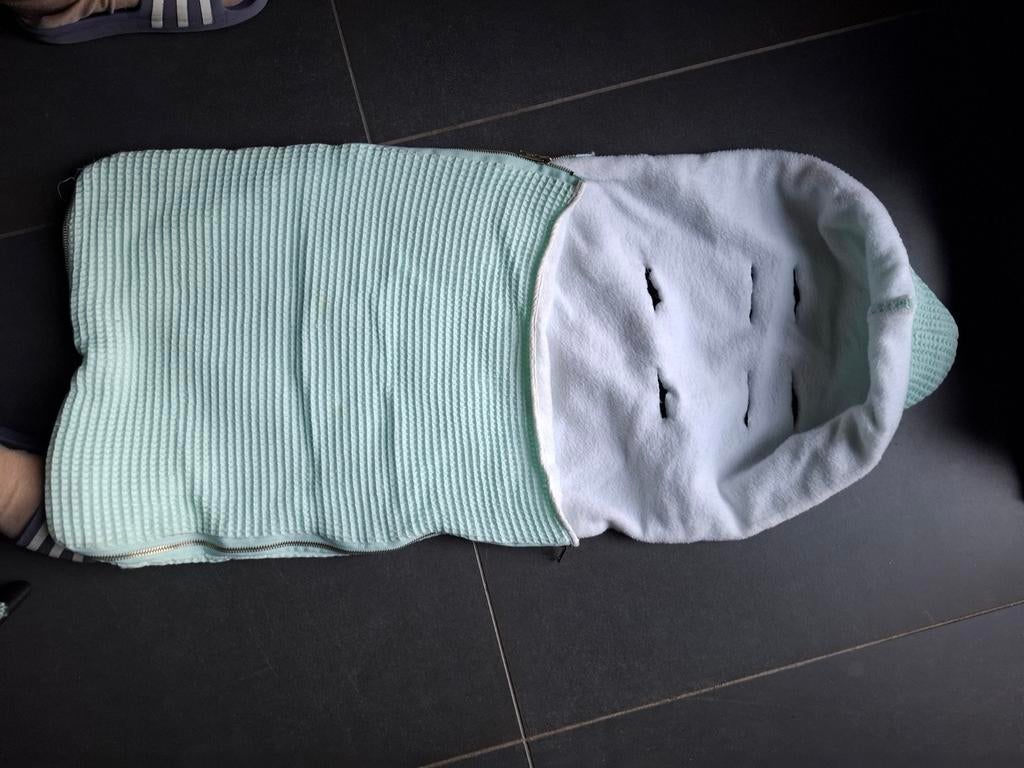 Voetenzak munt kleur, Ophalen of Verzenden, Zo goed als nieuw